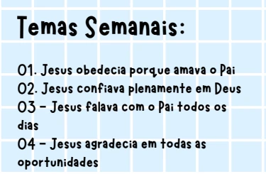 Trecho real do ebook: 13 temas para seguir o exemplo de Jesus